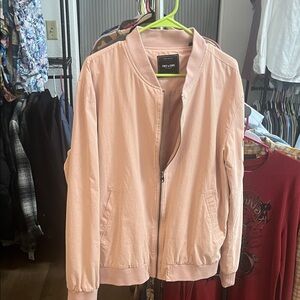 ONLY & SONS Pink Bomber Jacket
